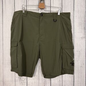 BSA Boy Scouts of America Men's XL Green Centennial Uniform Cargo Shorts